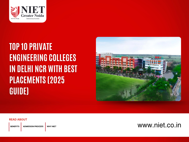Top 10 Private Engineering Colleges in Delhi NCR with Best Placements (2025 Guide)