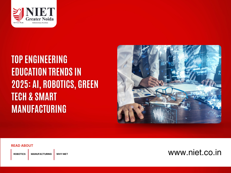 Top Engineering Education Trends in 2025: AI, Robotics, Green Tech & Smart Manufacturing