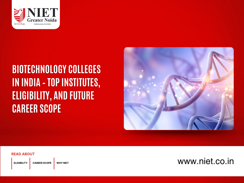 Biotechnology Colleges in India – Top Institutes, Eligibility, and Future Career Scope