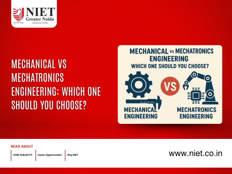 Mechanical vs Mechatronics Engineering: Which One Should You Choose?
