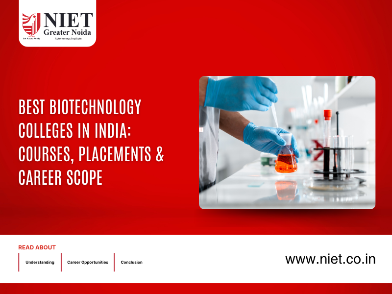 Best Biotechnology Colleges in India: Courses, Placements & Career Scope