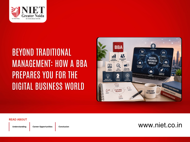 Beyond Traditional Management: How a BBA Prepares You for the Digital Business World
