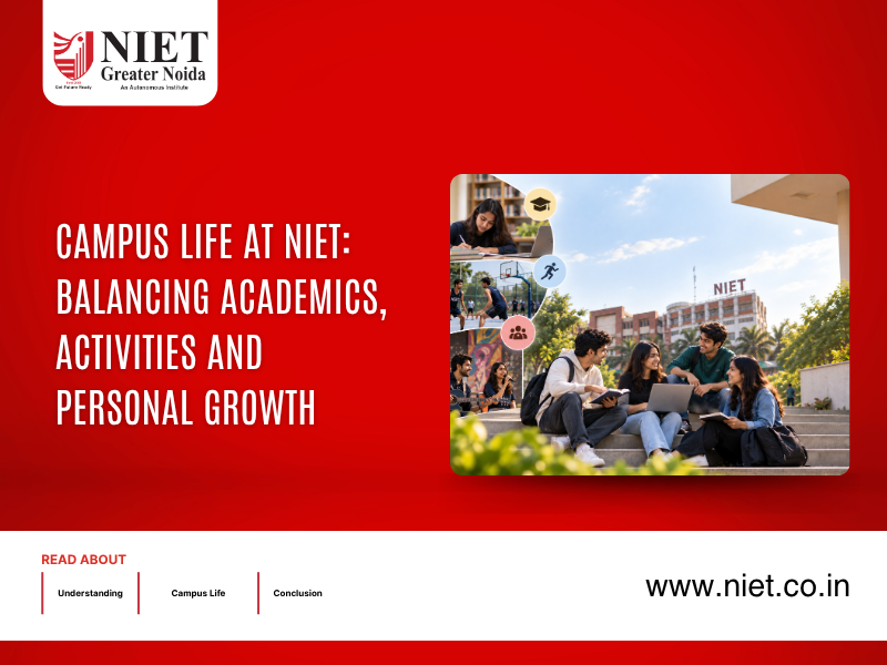 Campus Life at NIET: Balancing Academics, Activities and Personal Growth