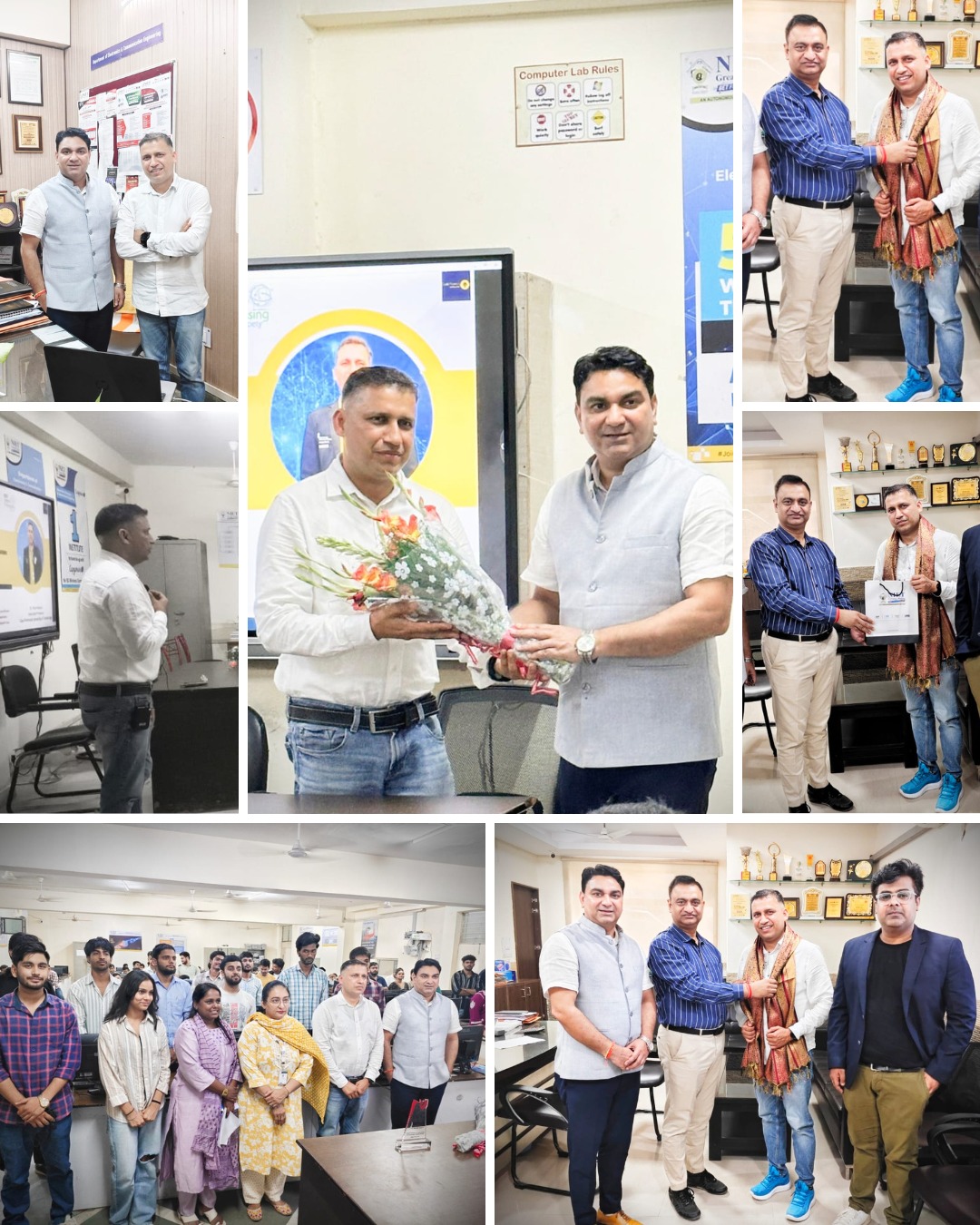 Moments from the ECE Department Event