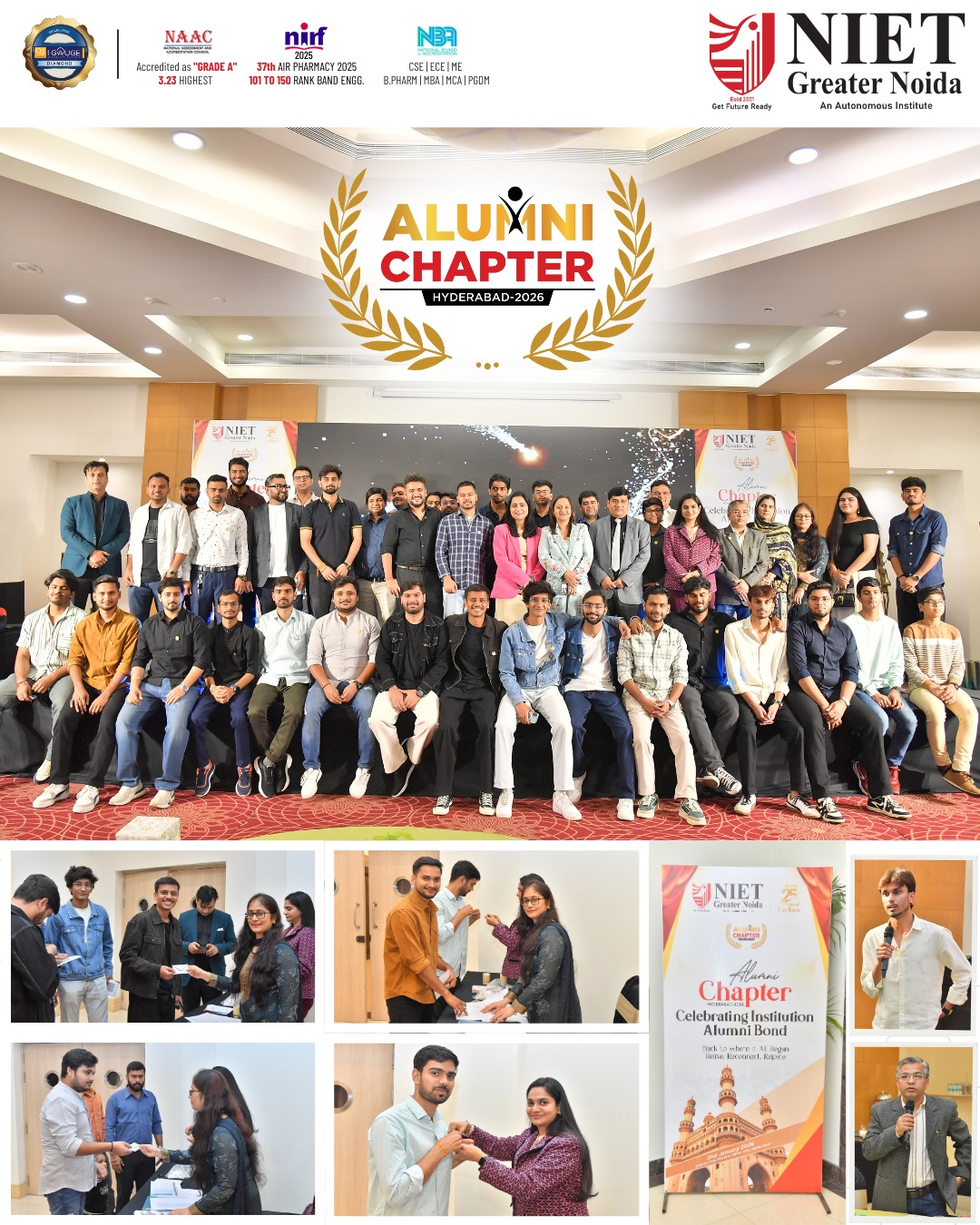 NIET Hyderabad Alumni Chapter Meet 2026: A Memorable Reunion of the NIET Family