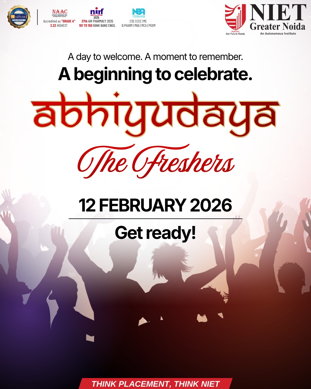 Abhiyudaya 2026: Welcoming the Newest Members of the NIET Family